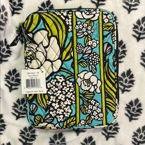 Vera Bradley Blue and Green Tablet Cover with Stylish Design